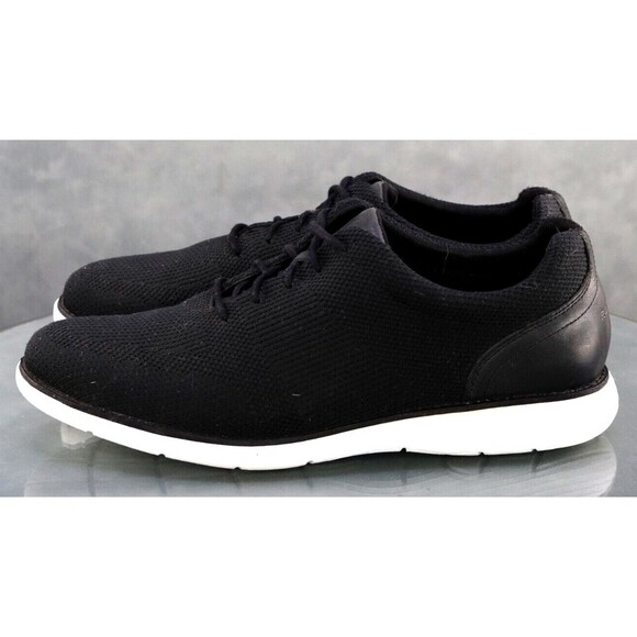 Rockport Garett Mesh Men\'s Knit Oxford Sneakers Shoes Size 10 Black main image 7